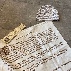 Storiarts Velveteen Rabbit Swaddle and Hat